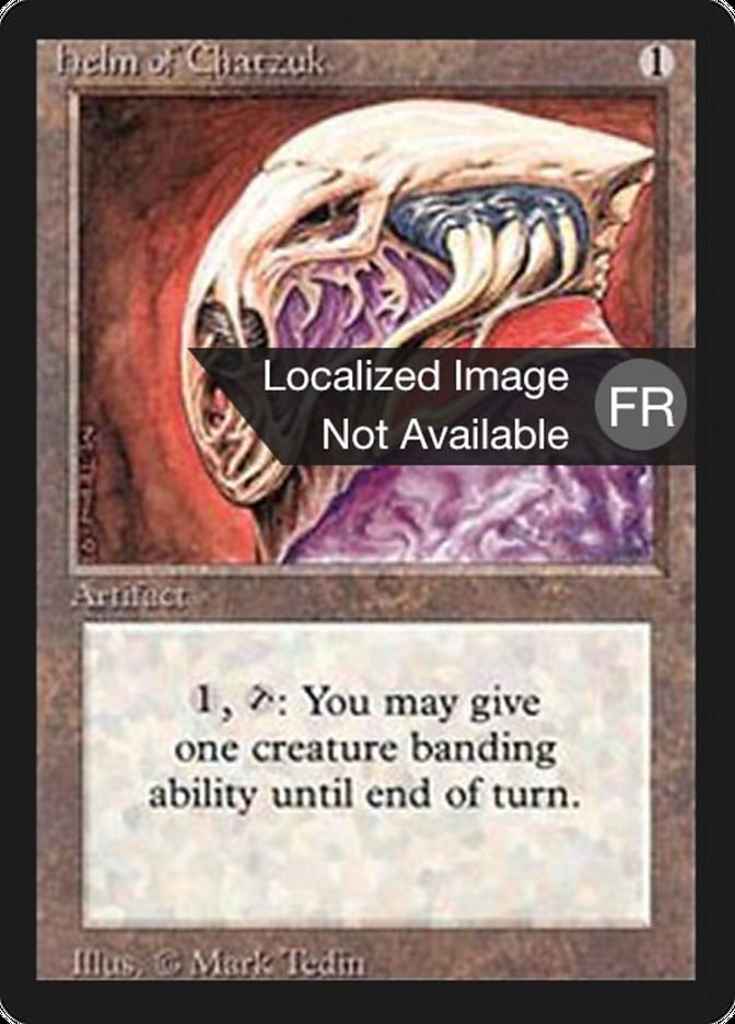 Helm of Chatzuk [Foreign Black Border] | Galaxy Games LLC