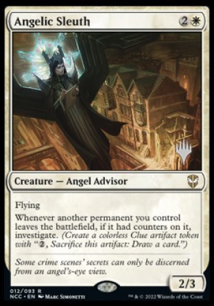 Angelic Sleuth (Promo Pack) [Streets of New Capenna Commander Promos] | Galaxy Games LLC