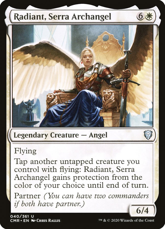 Radiant, Serra Archangel [Commander Legends] | Galaxy Games LLC