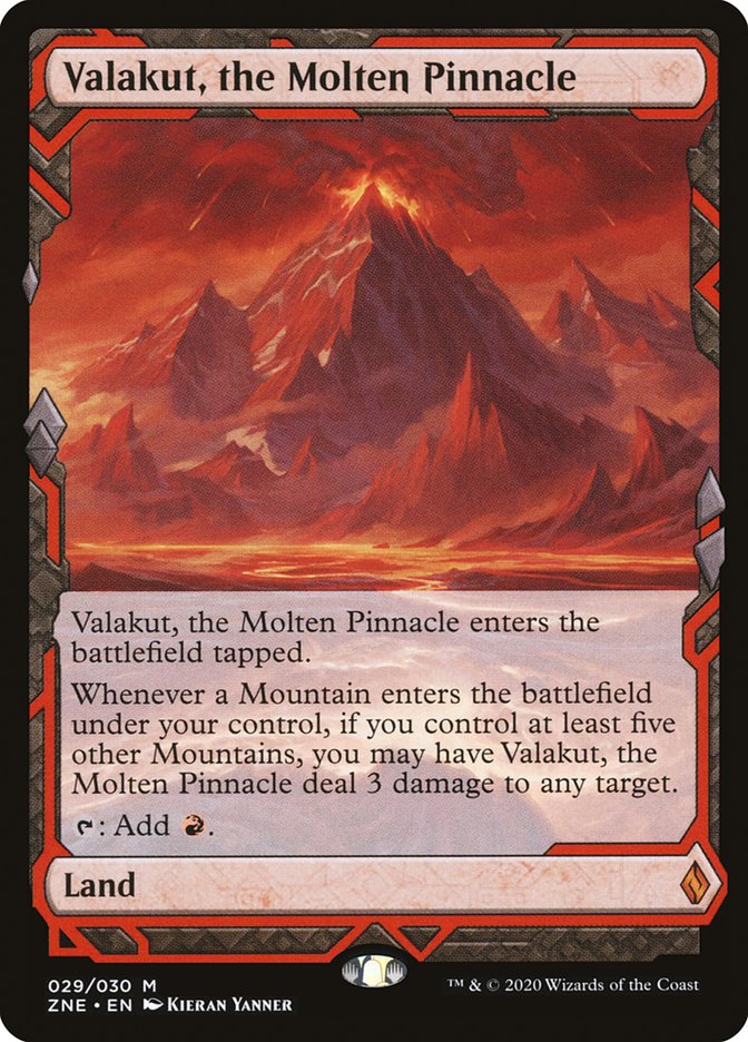 Valakut, the Molten Pinnacle (Expeditions) [Zendikar Rising Expeditions] | Galaxy Games LLC