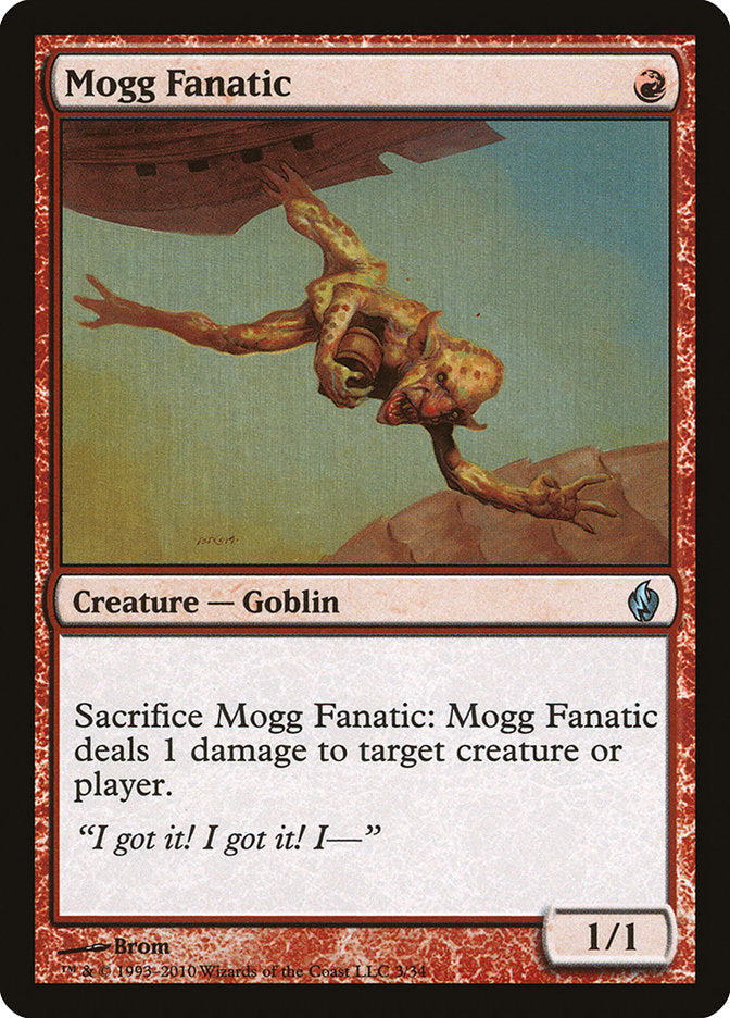 Mogg Fanatic [Premium Deck Series: Fire and Lightning] | Galaxy Games LLC