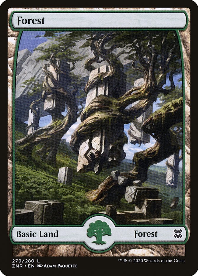 Forest (279) [Zendikar Rising] | Galaxy Games LLC