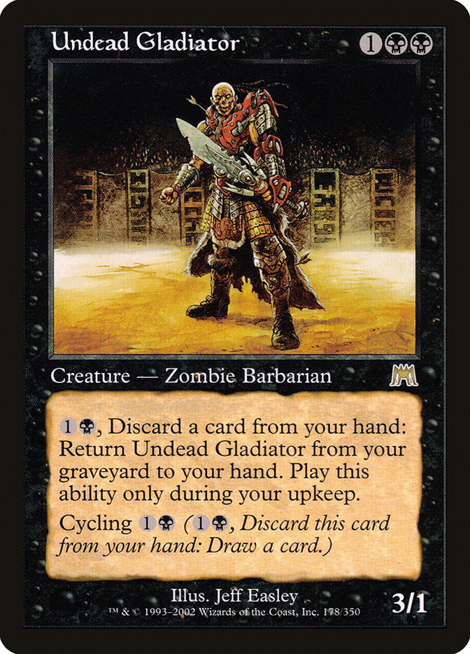 Undead Gladiator [Onslaught] | Galaxy Games LLC