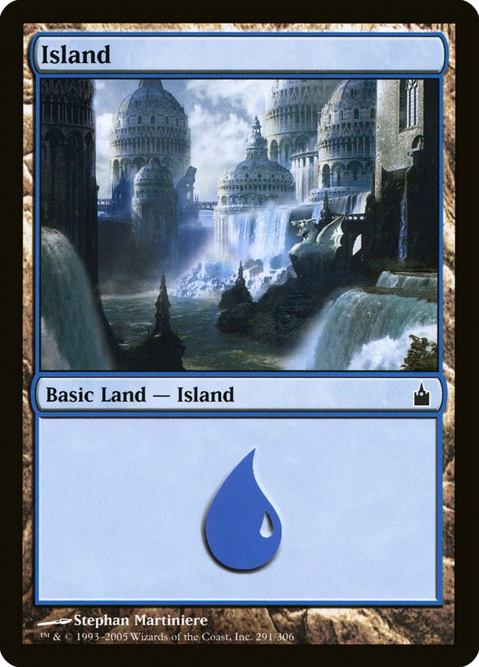 Island (291) [Ravnica: City of Guilds] | Galaxy Games LLC