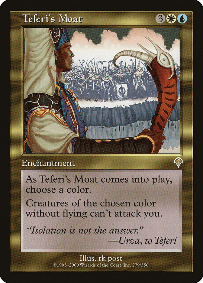 Teferi's Moat [Invasion] | Galaxy Games LLC