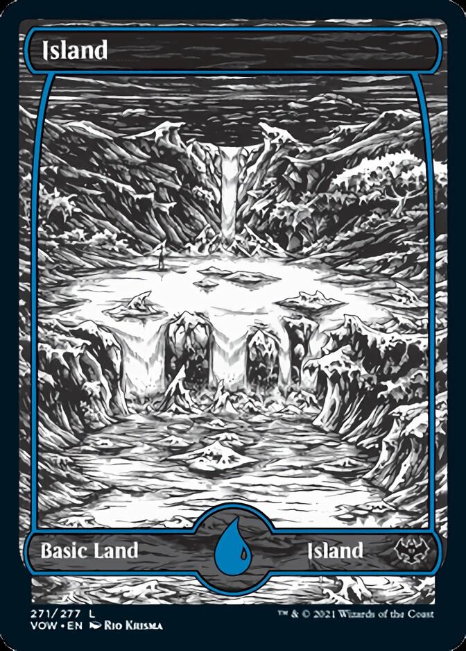 Island (271) [Innistrad: Crimson Vow] | Galaxy Games LLC