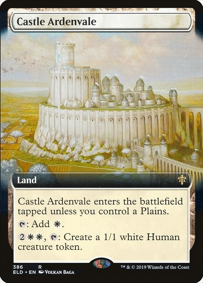 Castle Ardenvale (Extended Art) [Throne of Eldraine] | Galaxy Games LLC