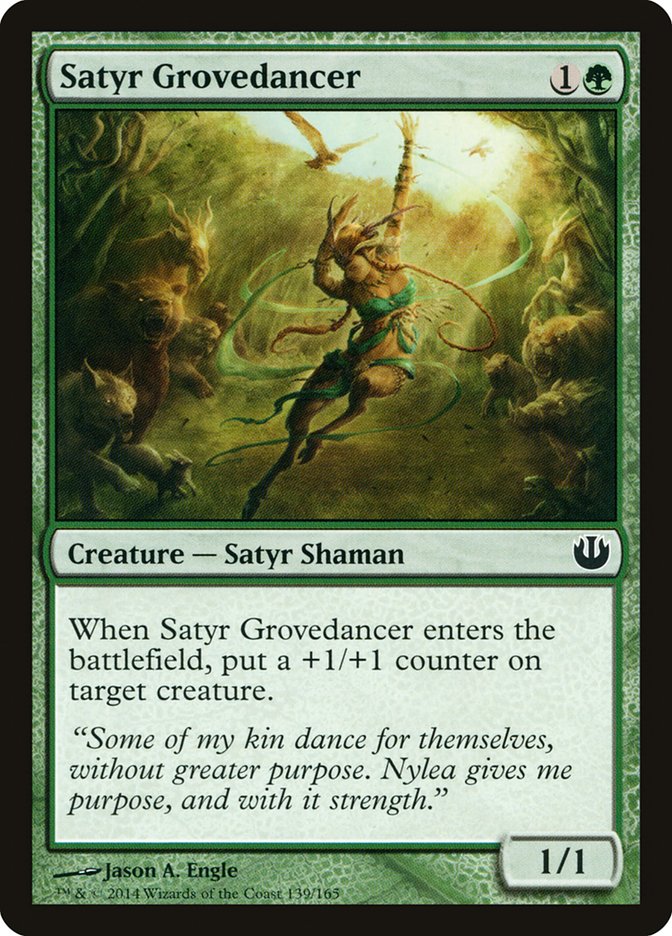Satyr Grovedancer [Journey into Nyx] | Galaxy Games LLC