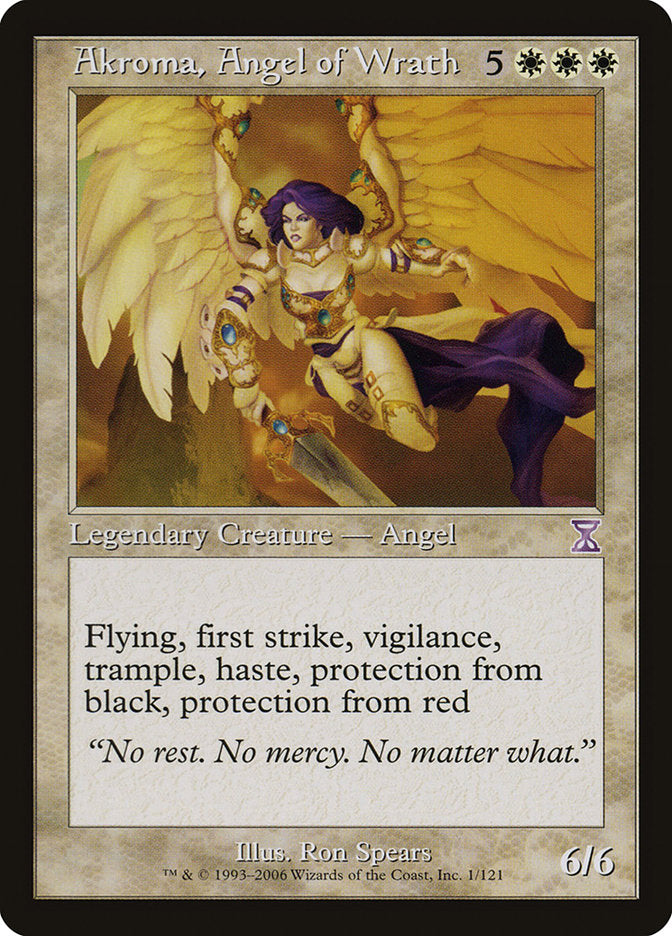 Akroma, Angel of Wrath [Time Spiral Timeshifted] | Galaxy Games LLC