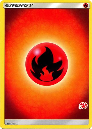 Fire Energy (Charizard Stamp #2) [Battle Academy 2020] | Galaxy Games LLC