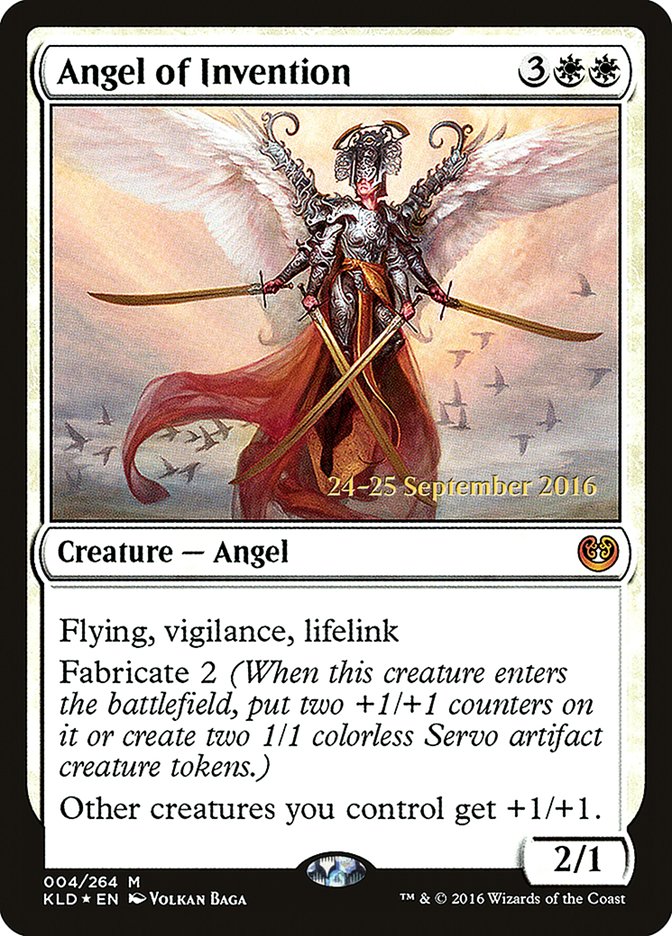 Angel of Invention [Kaladesh Prerelease Promos] | Galaxy Games LLC