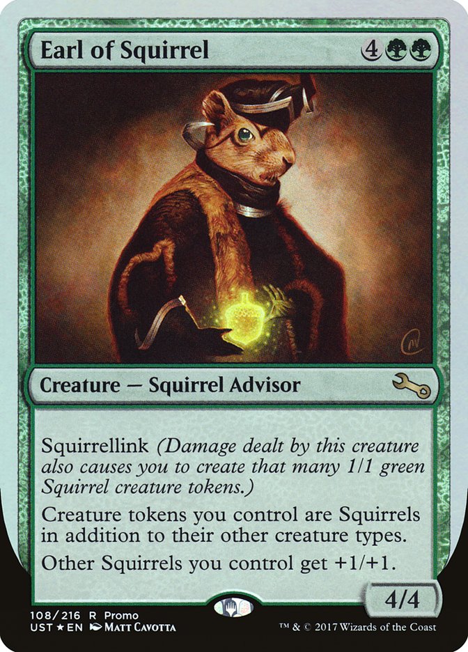 Earl of Squirrel (Draft Weekend) [Unstable Promos] | Galaxy Games LLC