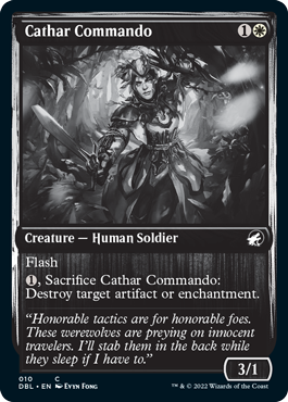 Cathar Commando [Innistrad: Double Feature] | Galaxy Games LLC