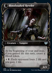 Restless Bloodseeker // Bloodsoaked Reveler (Showcase Fang Frame) [Innistrad: Crimson Vow] | Galaxy Games LLC