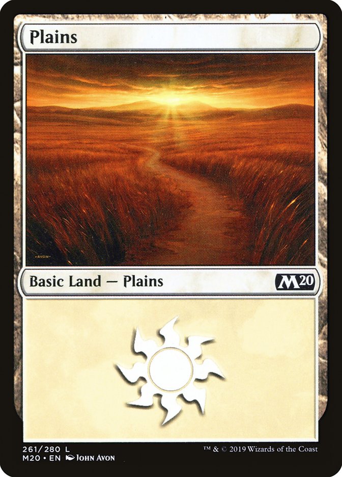 Plains (261) [Core Set 2020] | Galaxy Games LLC