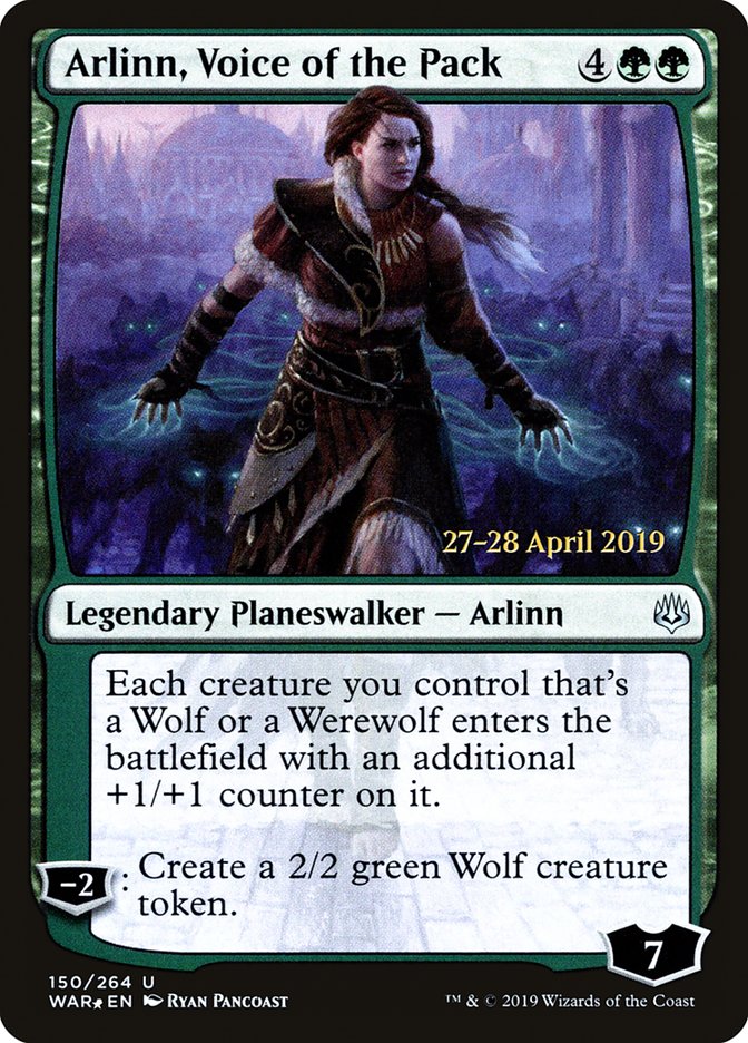 Arlinn, Voice of the Pack [War of the Spark Prerelease Promos] | Galaxy Games LLC