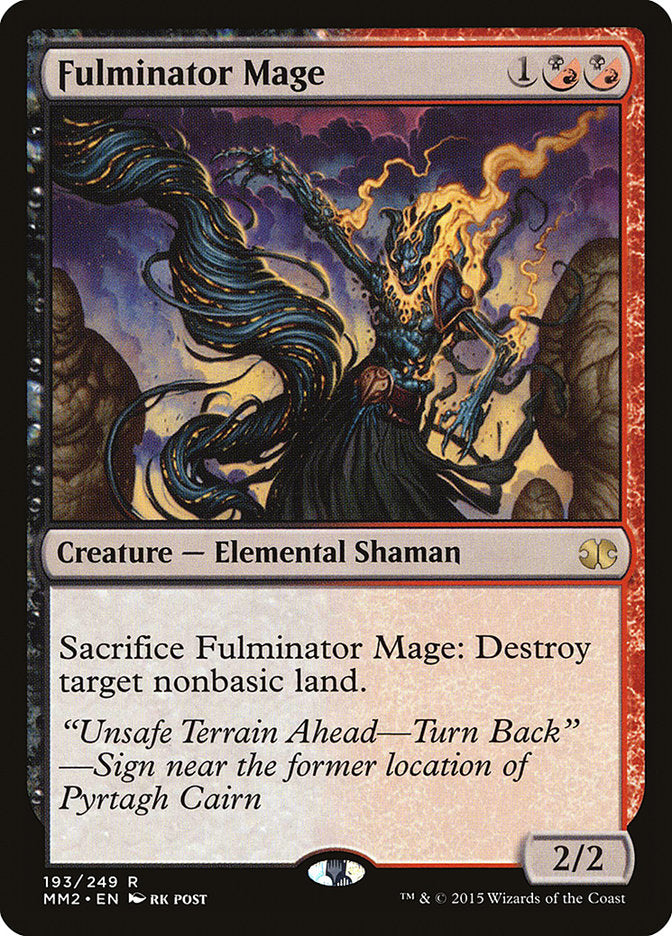 Fulminator Mage [Modern Masters 2015] | Galaxy Games LLC