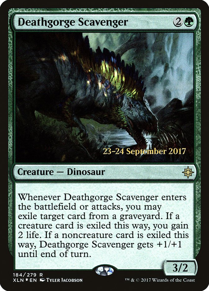 Deathgorge Scavenger [Ixalan Prerelease Promos] | Galaxy Games LLC