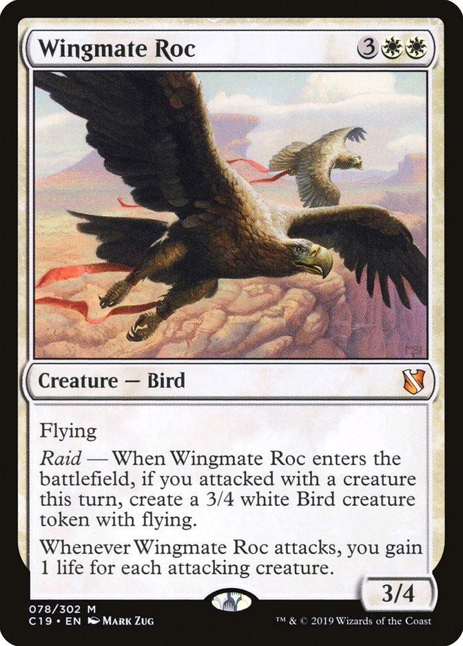 Wingmate Roc [Commander 2019] | Galaxy Games LLC