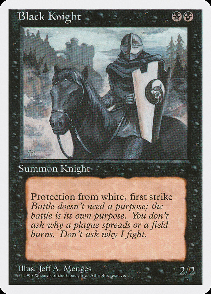 Black Knight [Fourth Edition] | Galaxy Games LLC