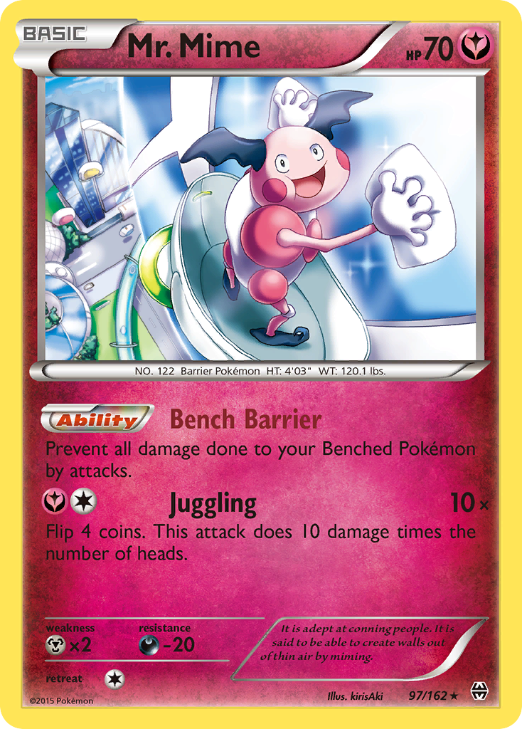 Mr. Mime (97/162) [XY: BREAKthrough] | Galaxy Games LLC