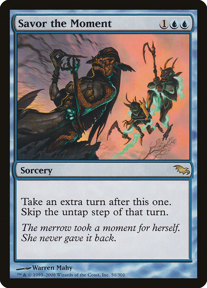 Savor the Moment [Shadowmoor] | Galaxy Games LLC