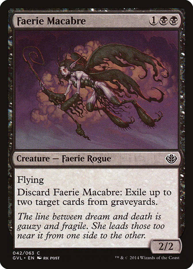 Faerie Macabre (Garruk vs. Liliana) [Duel Decks Anthology] | Galaxy Games LLC