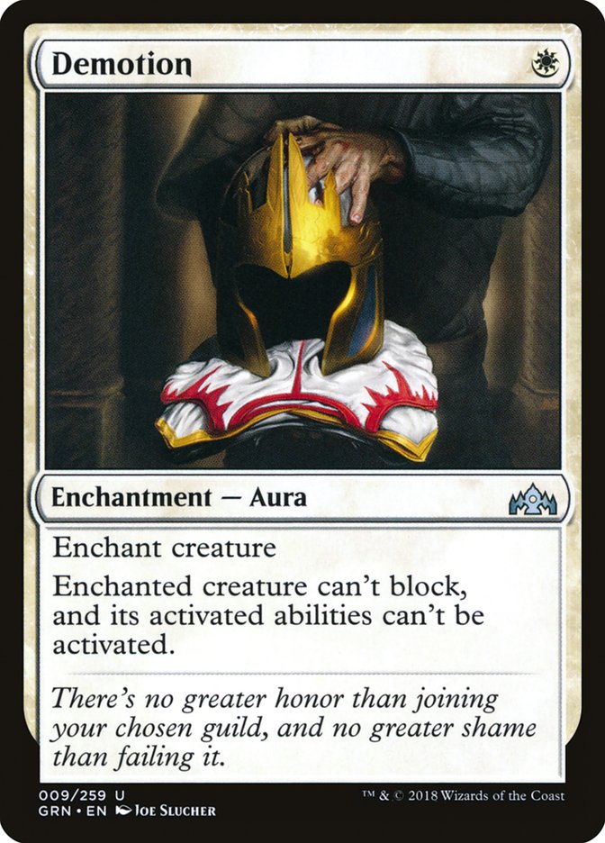 Demotion [Guilds of Ravnica] | Galaxy Games LLC