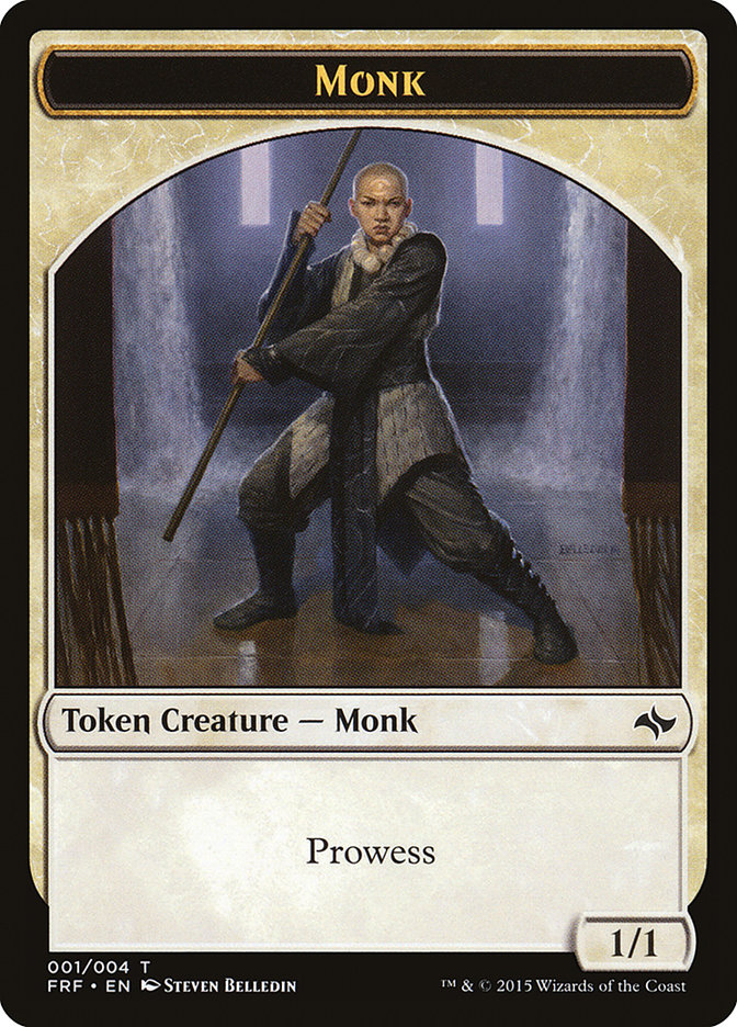Monk Token [Fate Reforged Tokens] | Galaxy Games LLC