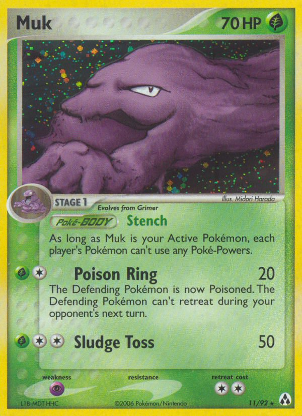 Muk (11/92) [EX: Legend Maker] | Galaxy Games LLC