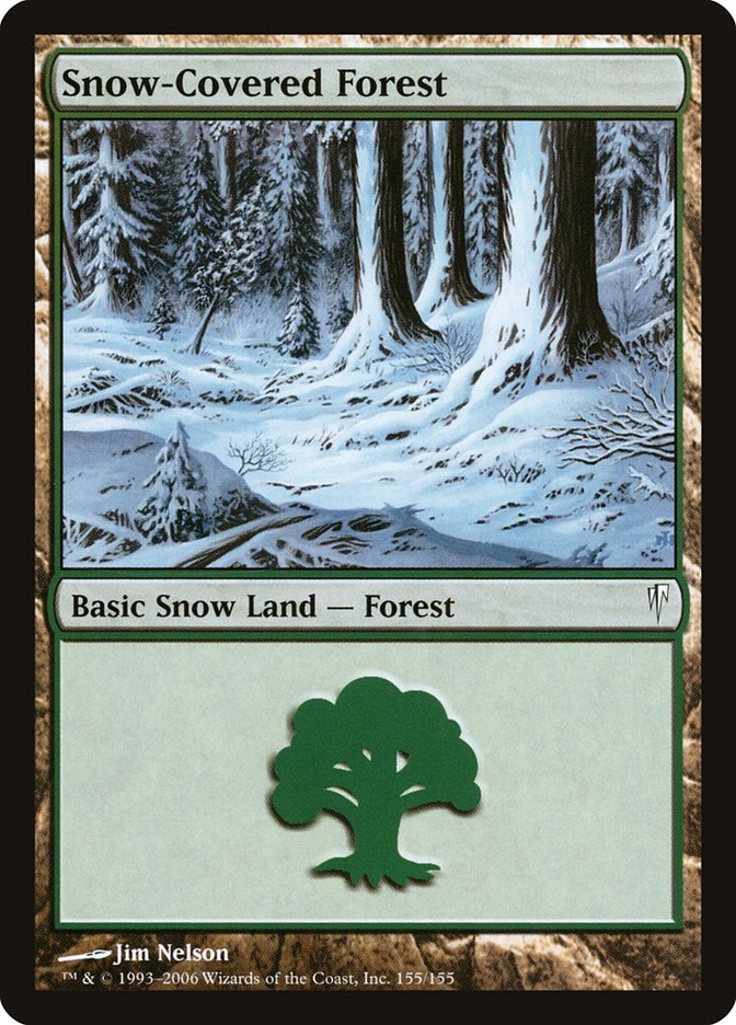 Snow-Covered Forest [Coldsnap] | Galaxy Games LLC