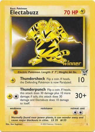 Electabuzz (1) (Jumbo Card) [Best of Promos] | Galaxy Games LLC