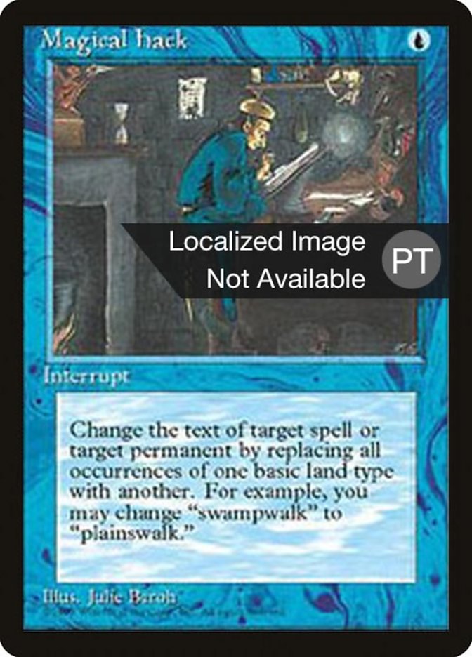 Magical Hack [Fourth Edition (Foreign Black Border)] | Galaxy Games LLC