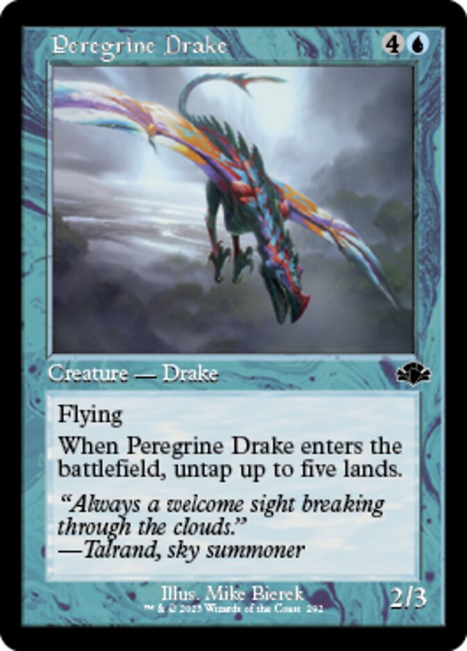 Peregrine Drake (Retro) [Dominaria Remastered] | Galaxy Games LLC