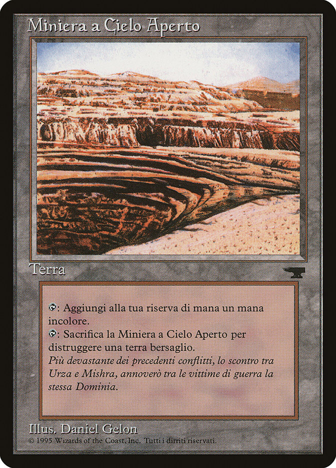 Strip Mine (Italian) - "Miniera a Cielo Aperto" [Rinascimento] | Galaxy Games LLC