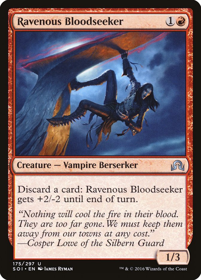 Ravenous Bloodseeker [Shadows over Innistrad] | Galaxy Games LLC