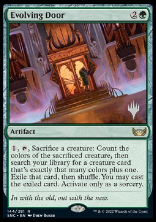 Evolving Door (Promo Pack) [Streets of New Capenna Promos] | Galaxy Games LLC