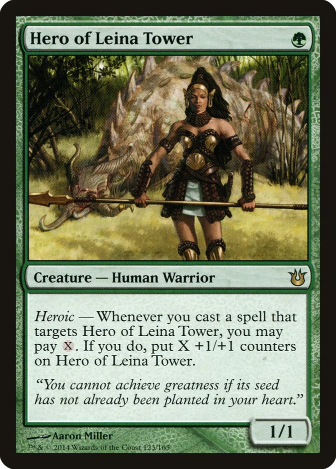 Hero of Leina Tower [Born of the Gods] | Galaxy Games LLC