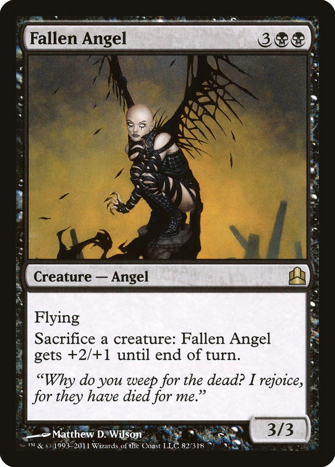 Fallen Angel [Commander 2011] | Galaxy Games LLC