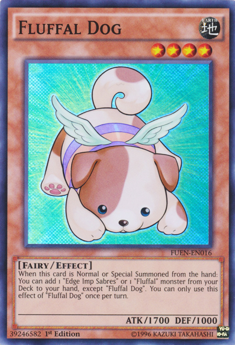 Fluffal Dog [FUEN-EN016] Super Rare | Galaxy Games LLC