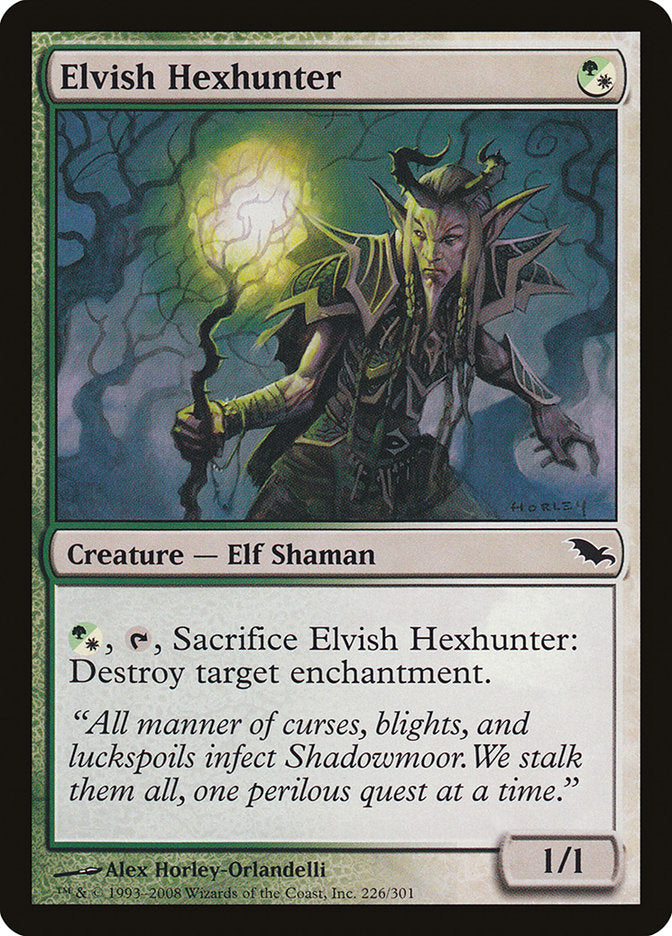 Elvish Hexhunter [Shadowmoor] | Galaxy Games LLC