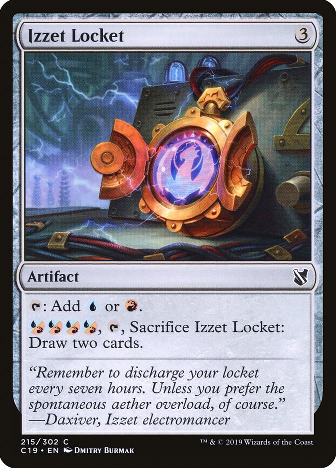 Izzet Locket [Commander 2019] | Galaxy Games LLC