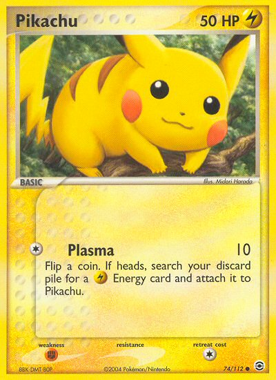 Pikachu (74/112) [EX: FireRed & LeafGreen] | Galaxy Games LLC