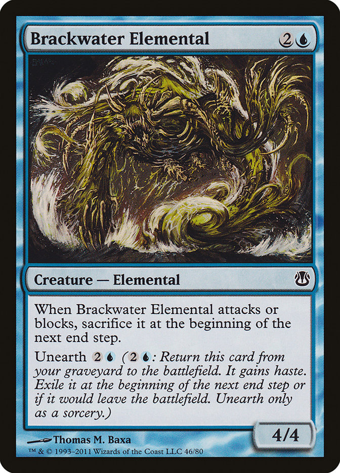 Brackwater Elemental [Duel Decks: Ajani vs. Nicol Bolas] | Galaxy Games LLC