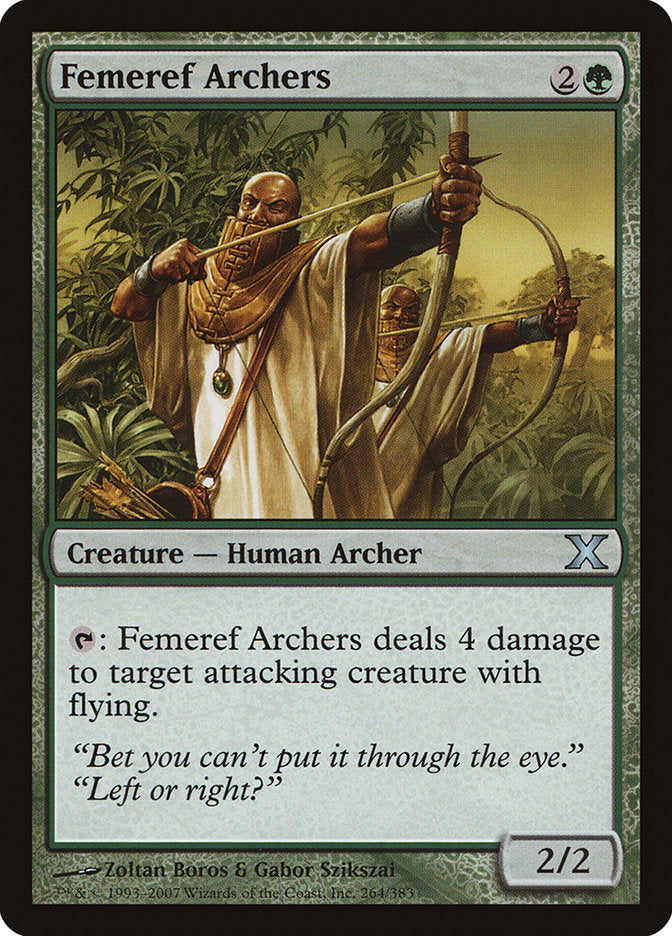 Femeref Archers [Tenth Edition] | Galaxy Games LLC