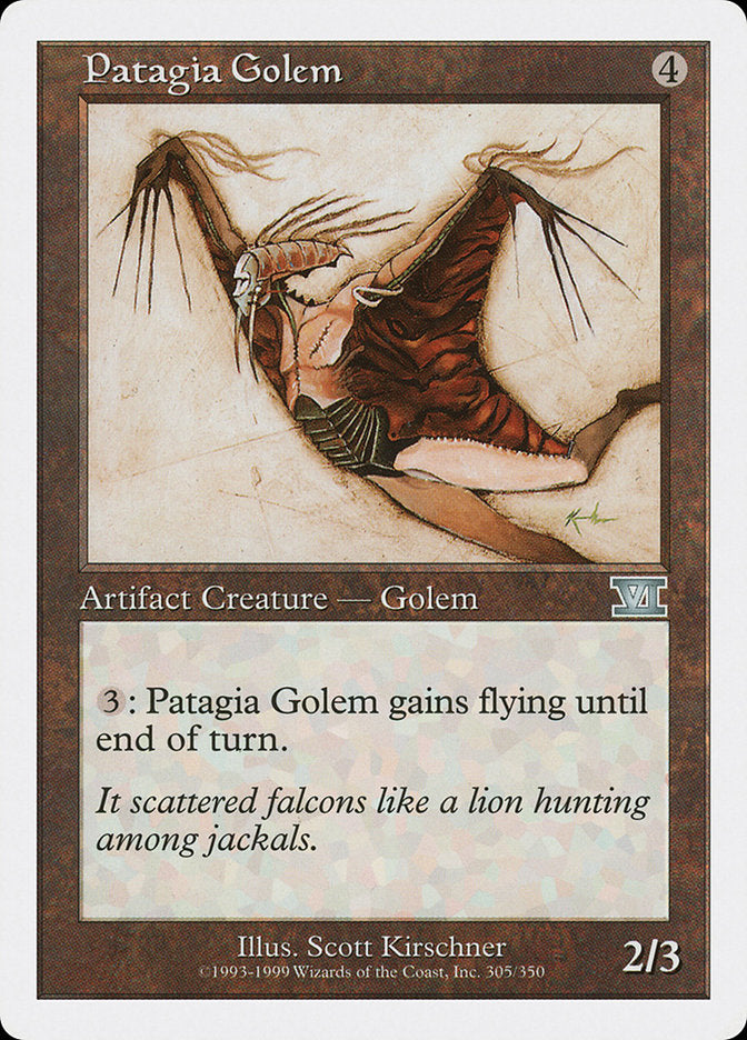 Patagia Golem [Classic Sixth Edition] | Galaxy Games LLC