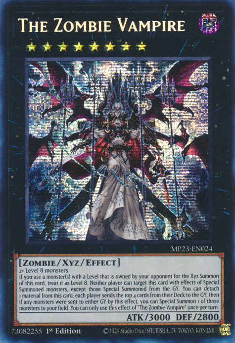 The Zombie Vampire [MP23-EN024] Prismatic Secret Rare | Galaxy Games LLC