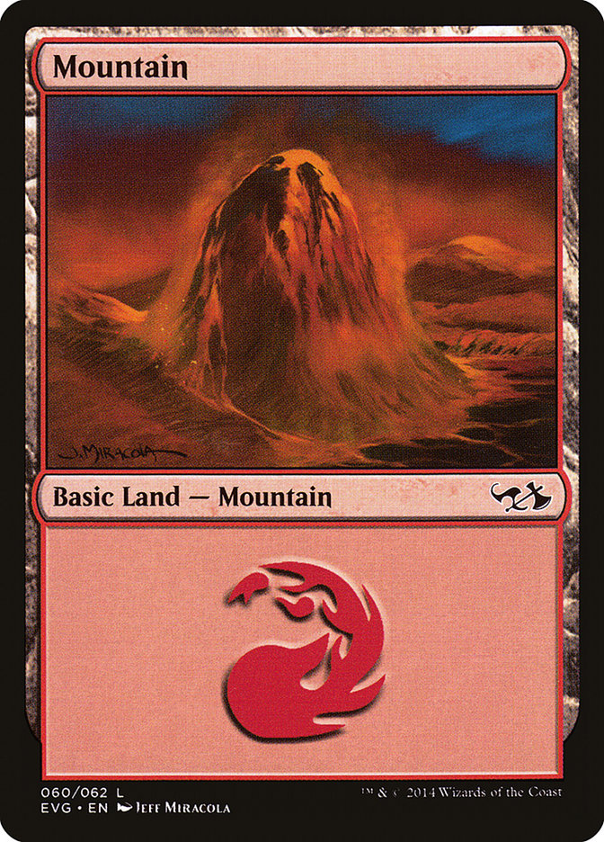 Mountain (60) (Elves vs. Goblins) [Duel Decks Anthology] | Galaxy Games LLC
