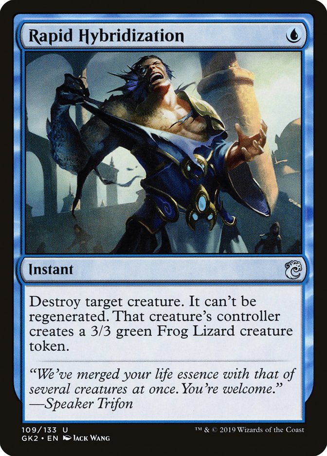 Rapid Hybridization [Ravnica Allegiance Guild Kit] | Galaxy Games LLC