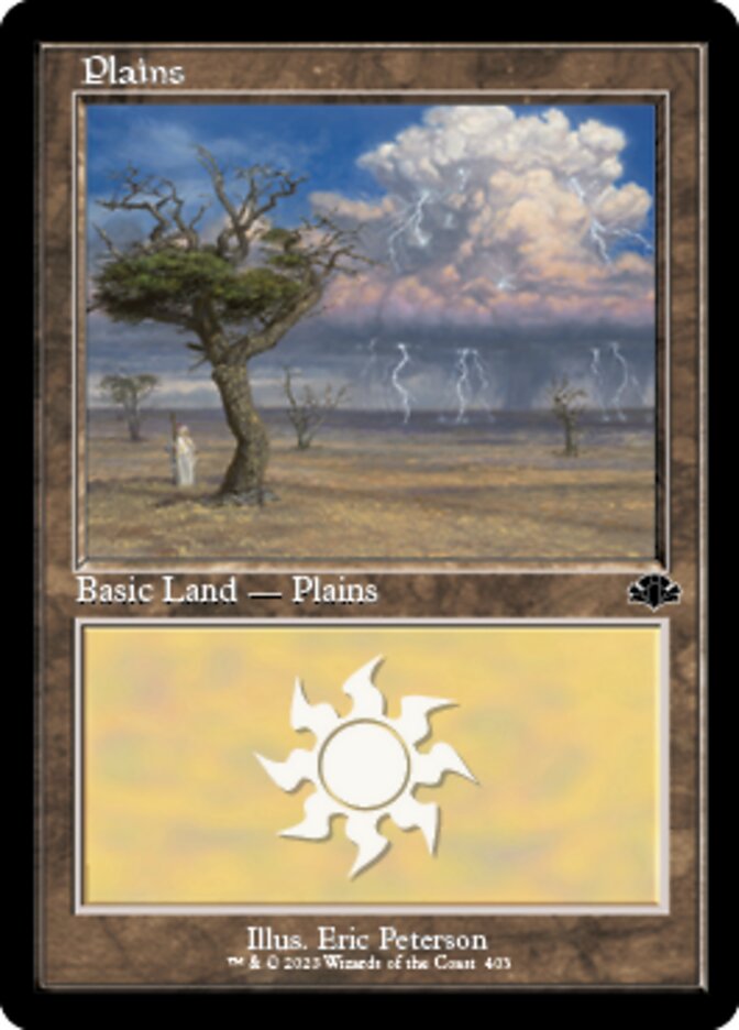 Plains (403) (Retro) [Dominaria Remastered] | Galaxy Games LLC